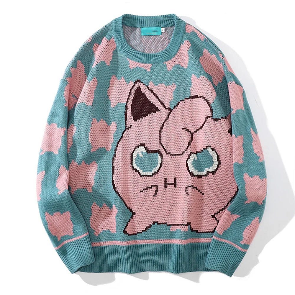 Angry jigglypuff Pokémon sweater